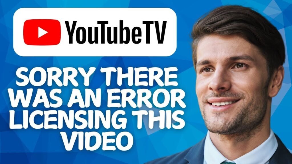 error licensing video youtube
